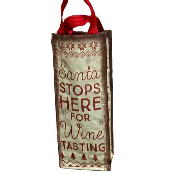 Wine Bag Wine Tag Set NWT - Picture 8 of 9